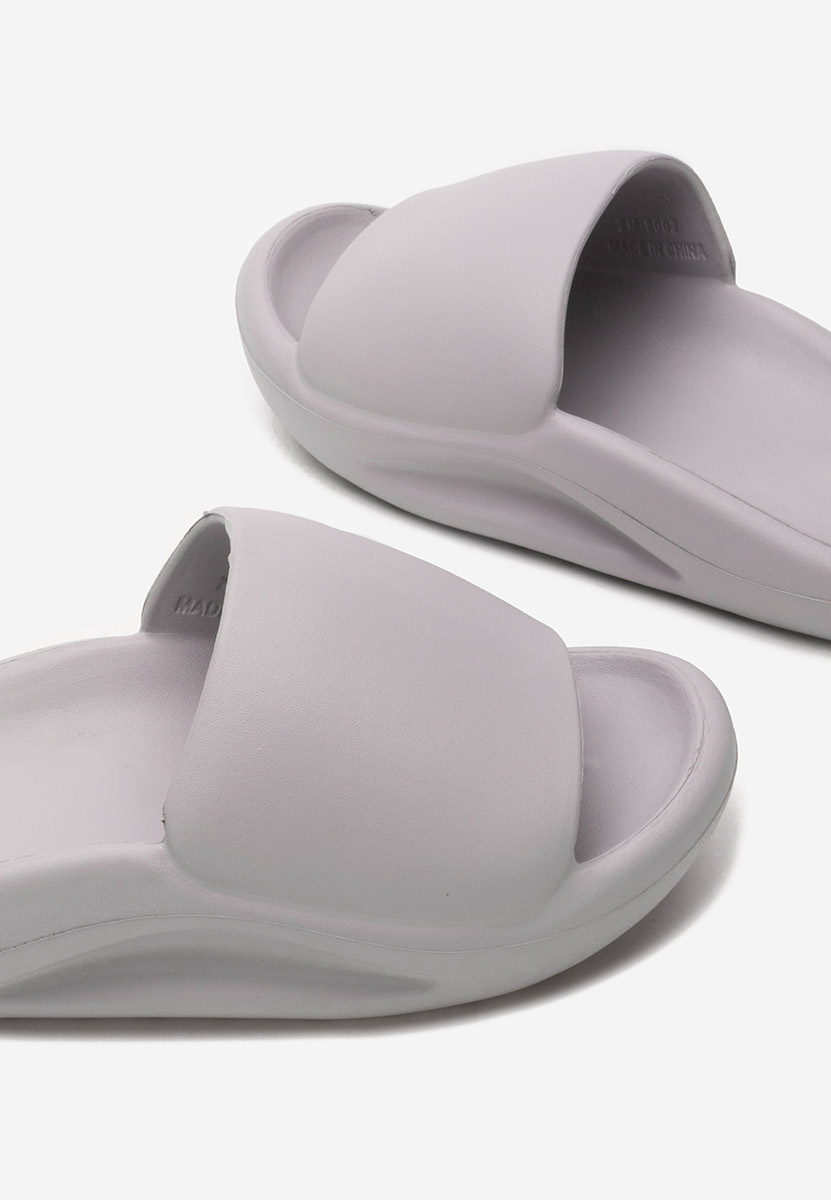 Дамски чехли Raysal сив