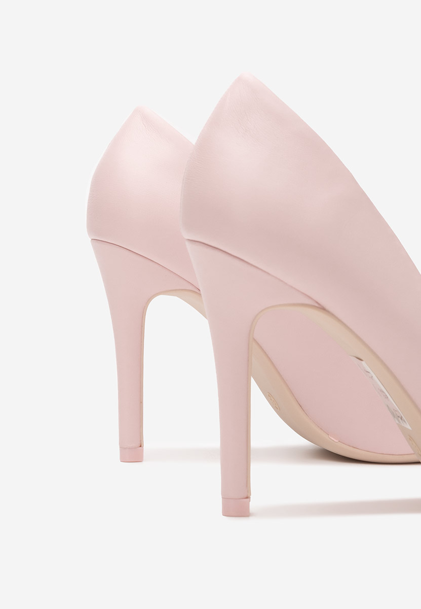 Oбувки на ток Noli розов