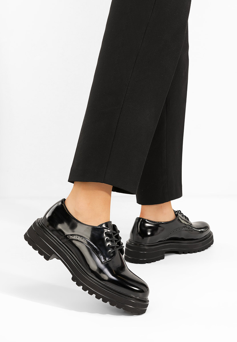 Дамски обувки oxford Danina V2 черни