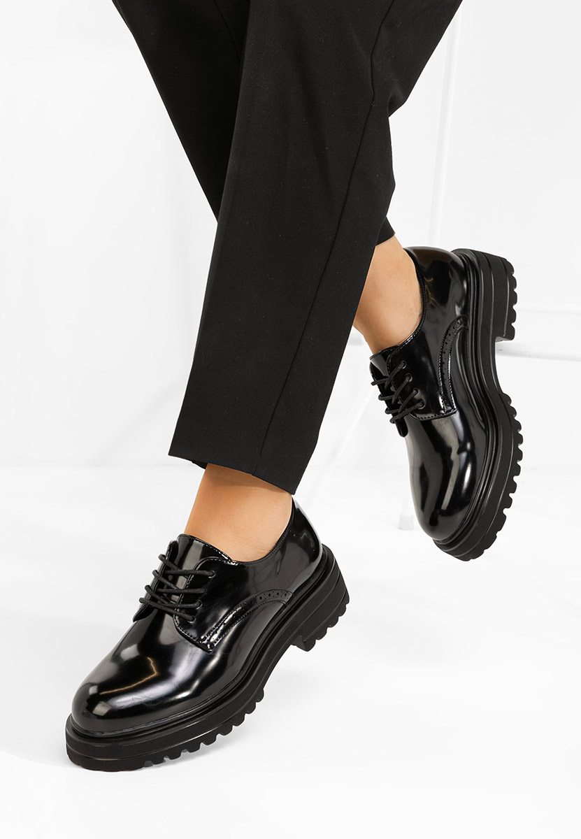 Дамски обувки oxford Danina V2 черни
