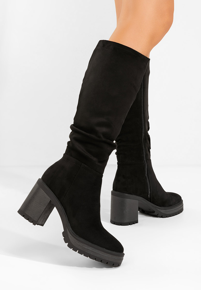 Чизми на ток Darrina черен