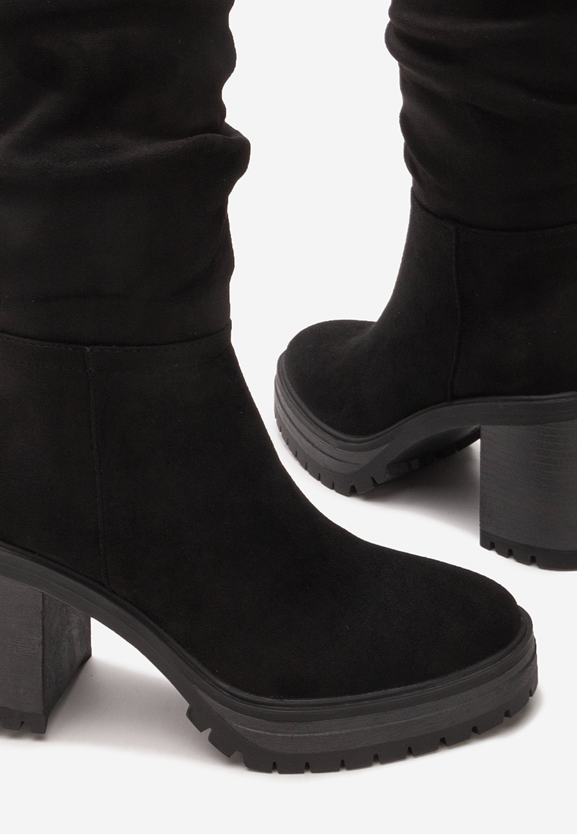 Чизми на ток Darrina черен