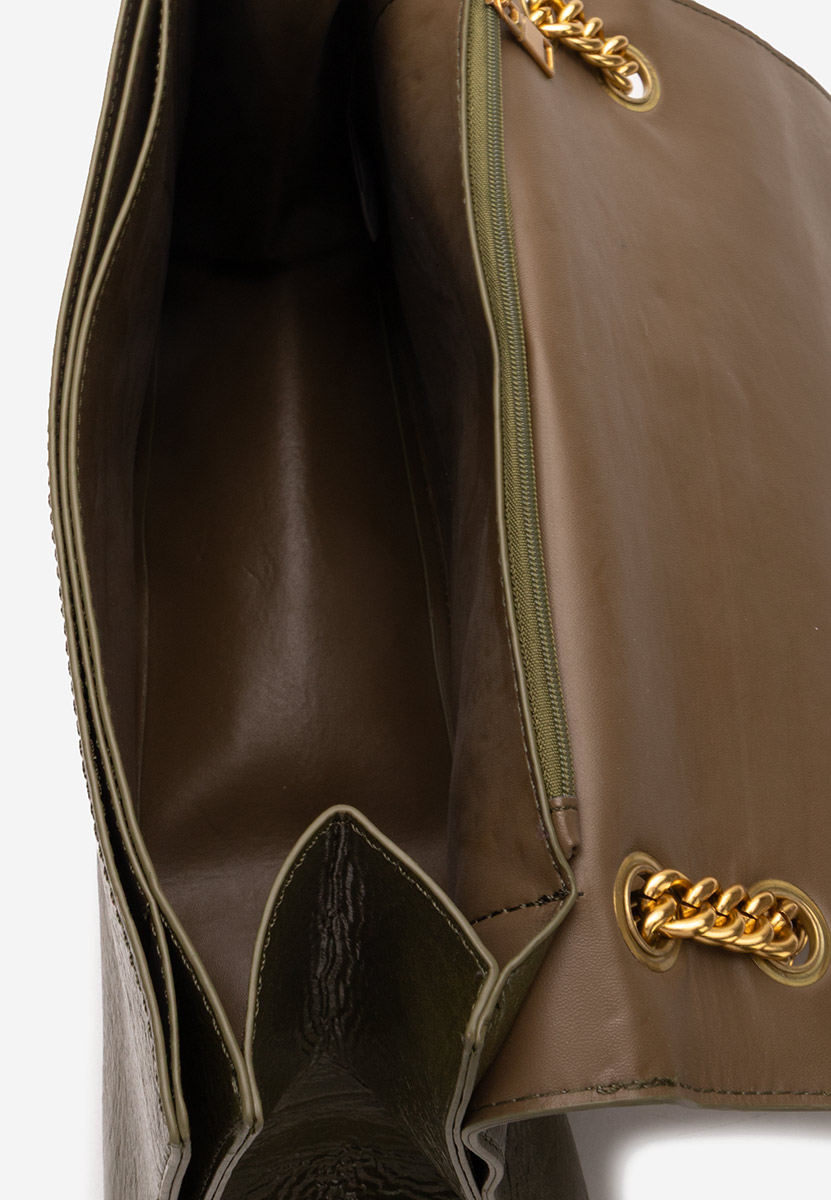 чанта за рамо Elizbeth зелена