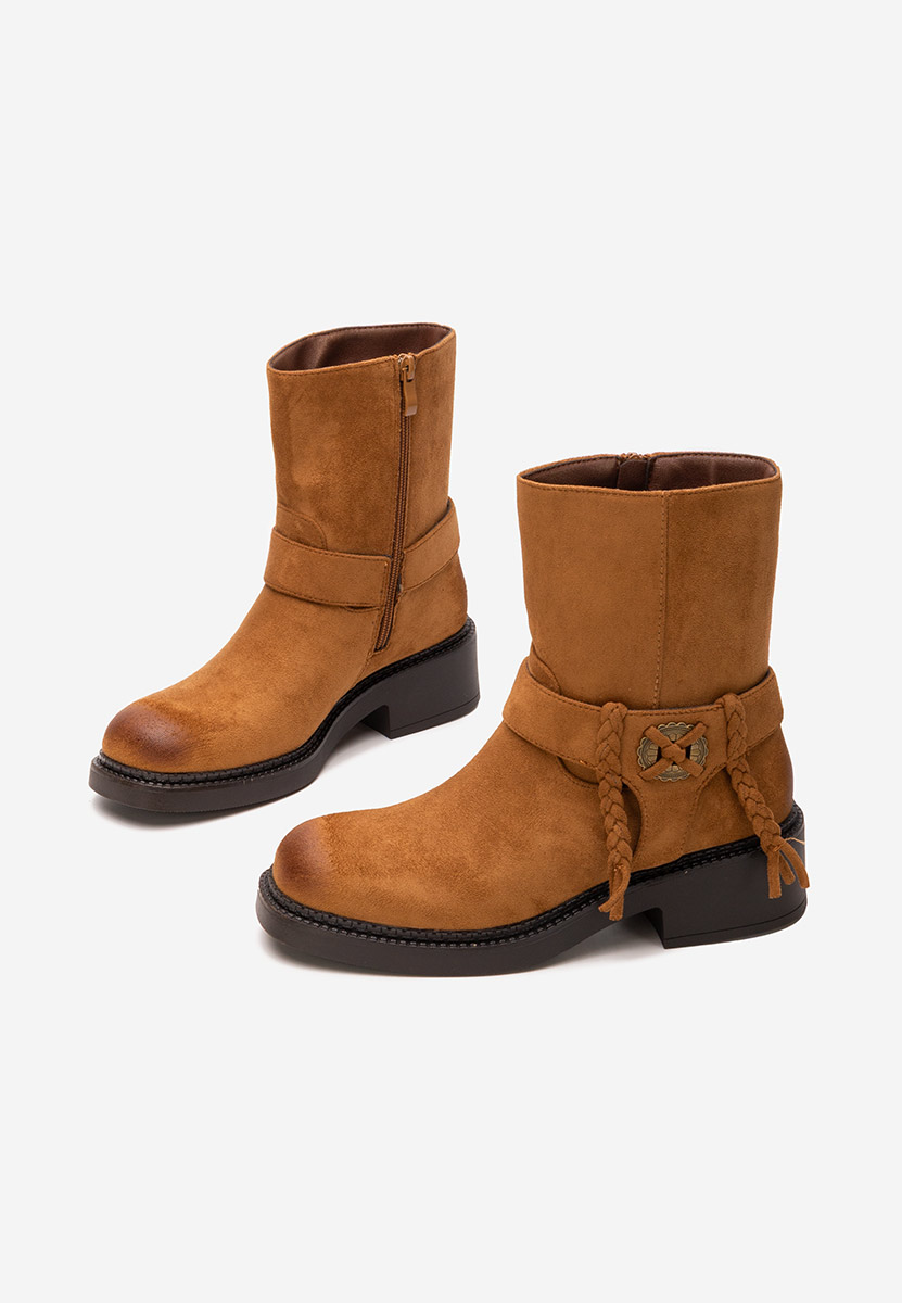 Дамски боти Alasika камел