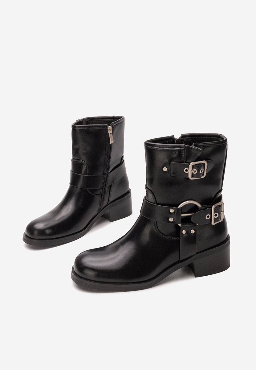 Дамски боти Pamira черен