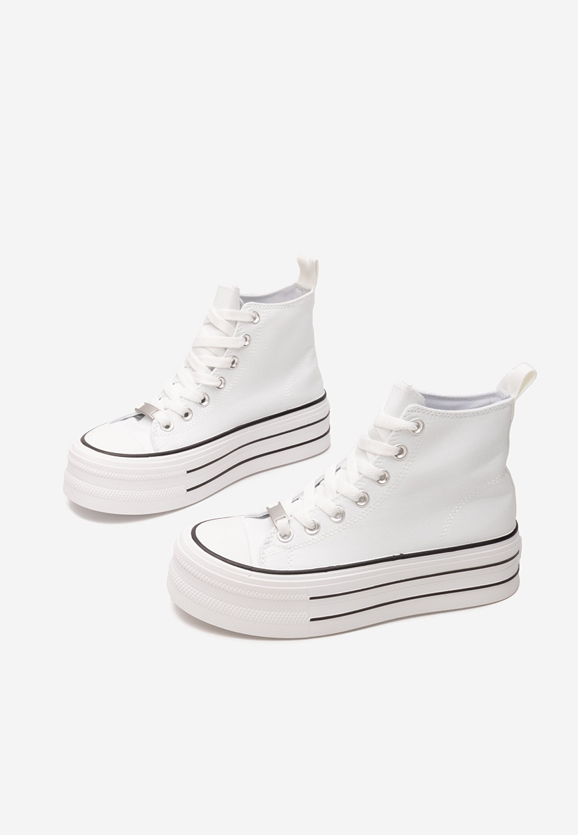 Кецове на платформа Kimala V3 бели