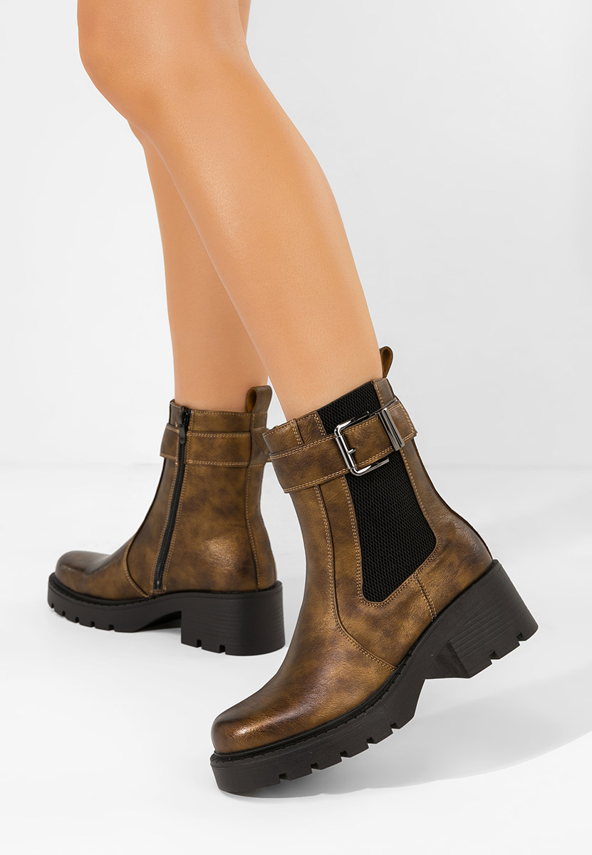 Дамски боти Corviana камел