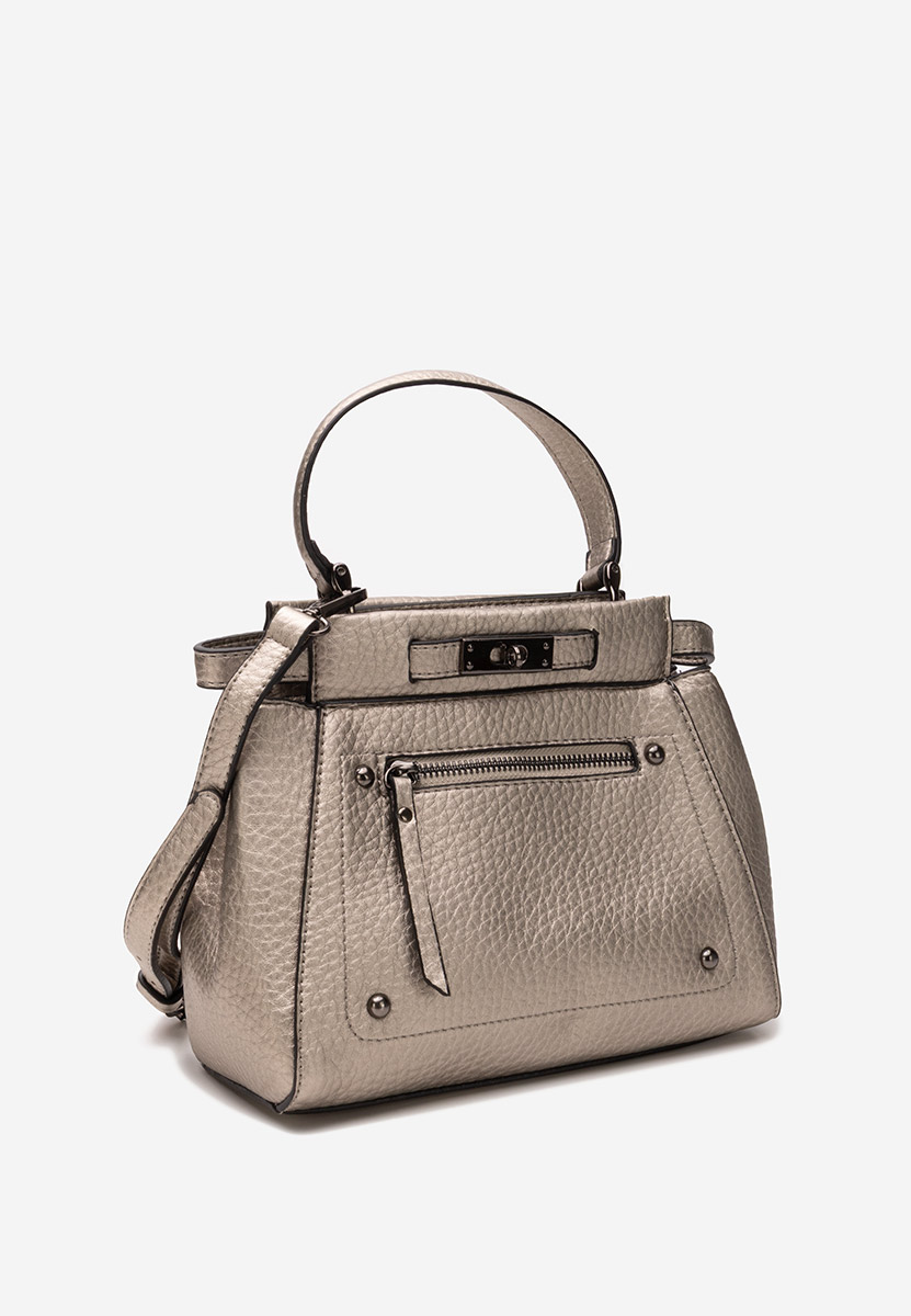 Ръчна чанта Yalina сребриста