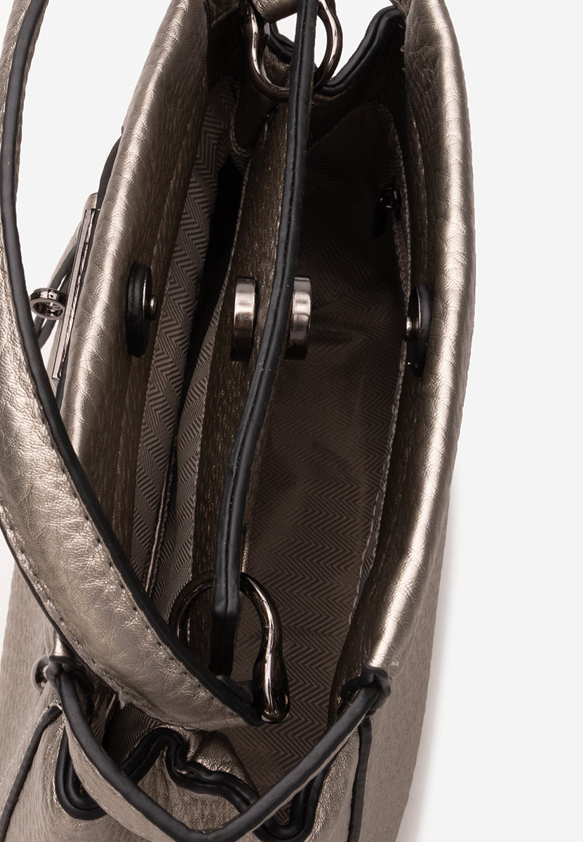 Ръчна чанта Yalina сребриста