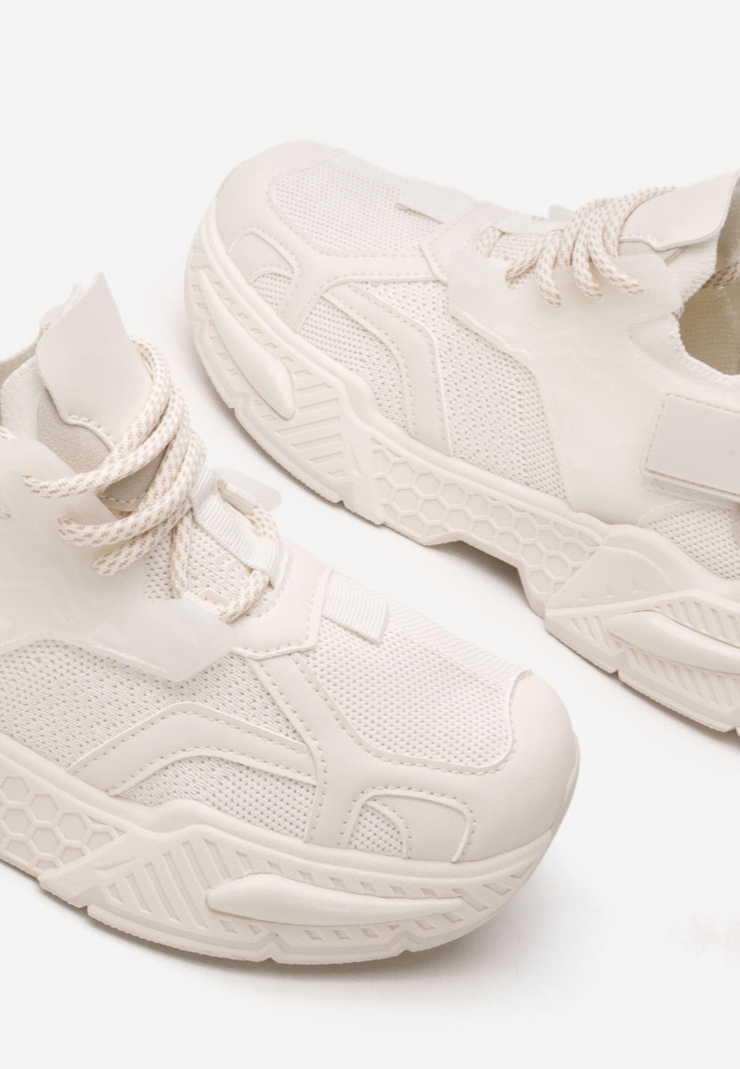 Дамски сникърси Roxann бежов Дамски сникърси Roxann бежов