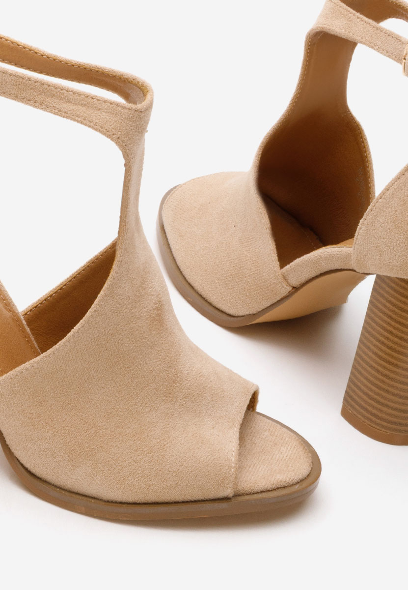 Сандали на ток Jolanda каки