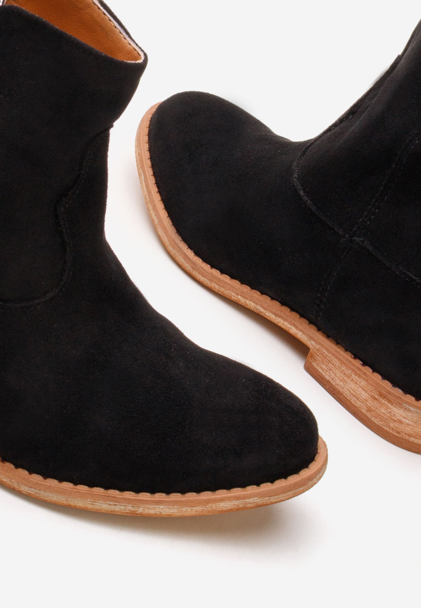 Боти с Платформа черен Acosta