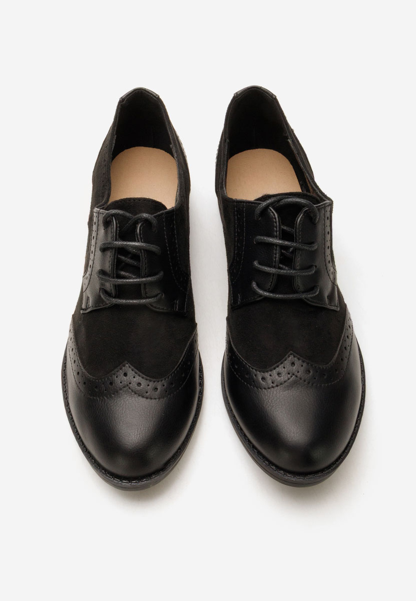 Дамски обувки brogue Aleena черни