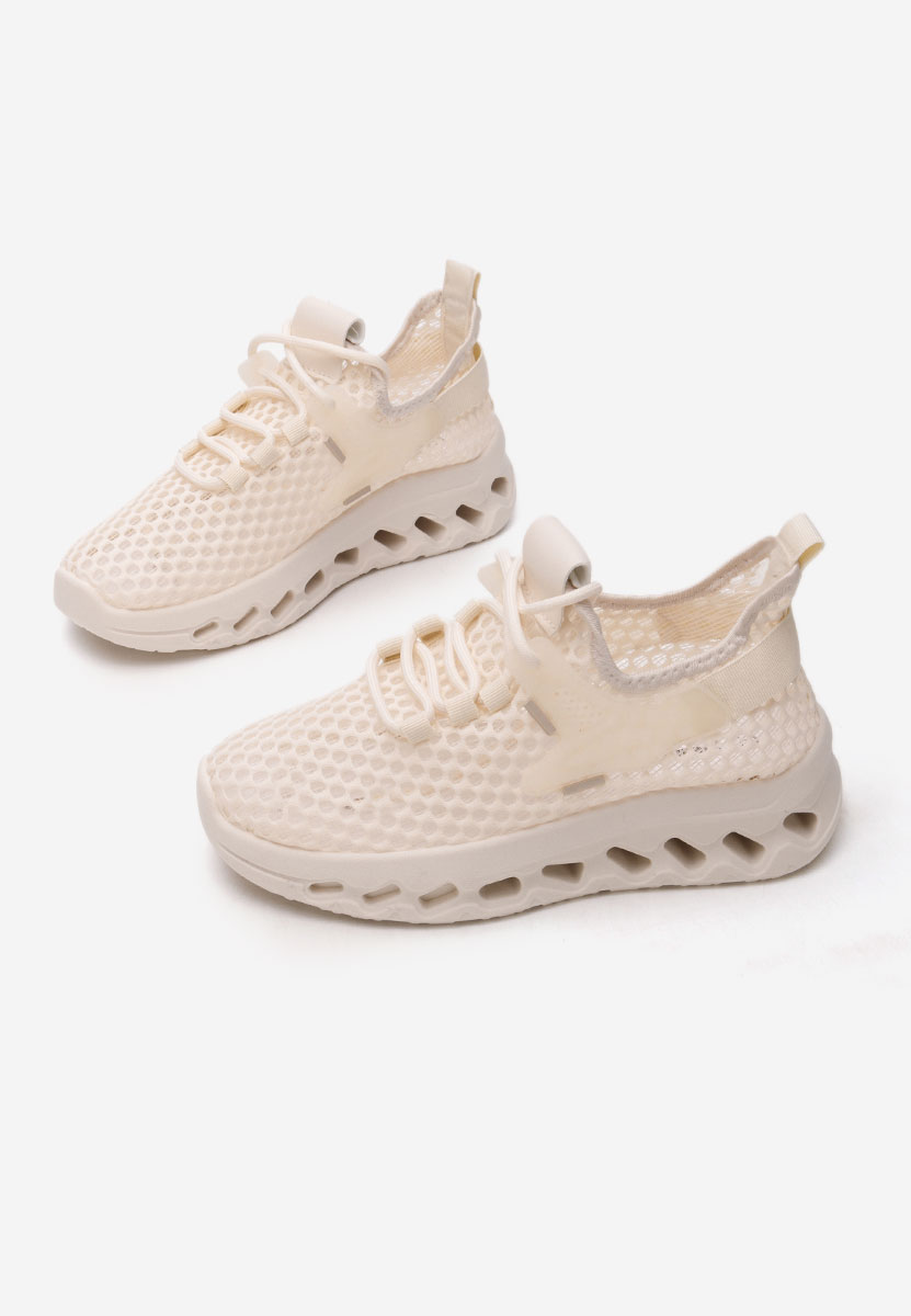 Дамски спортни обувки Martynna бежов Дамски спортни обувки Martynna бежов