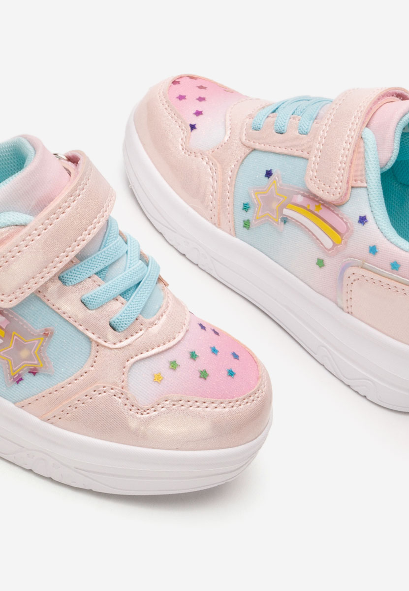 Маратонки за момичета Komet розов Маратонки за момичета Komet розов