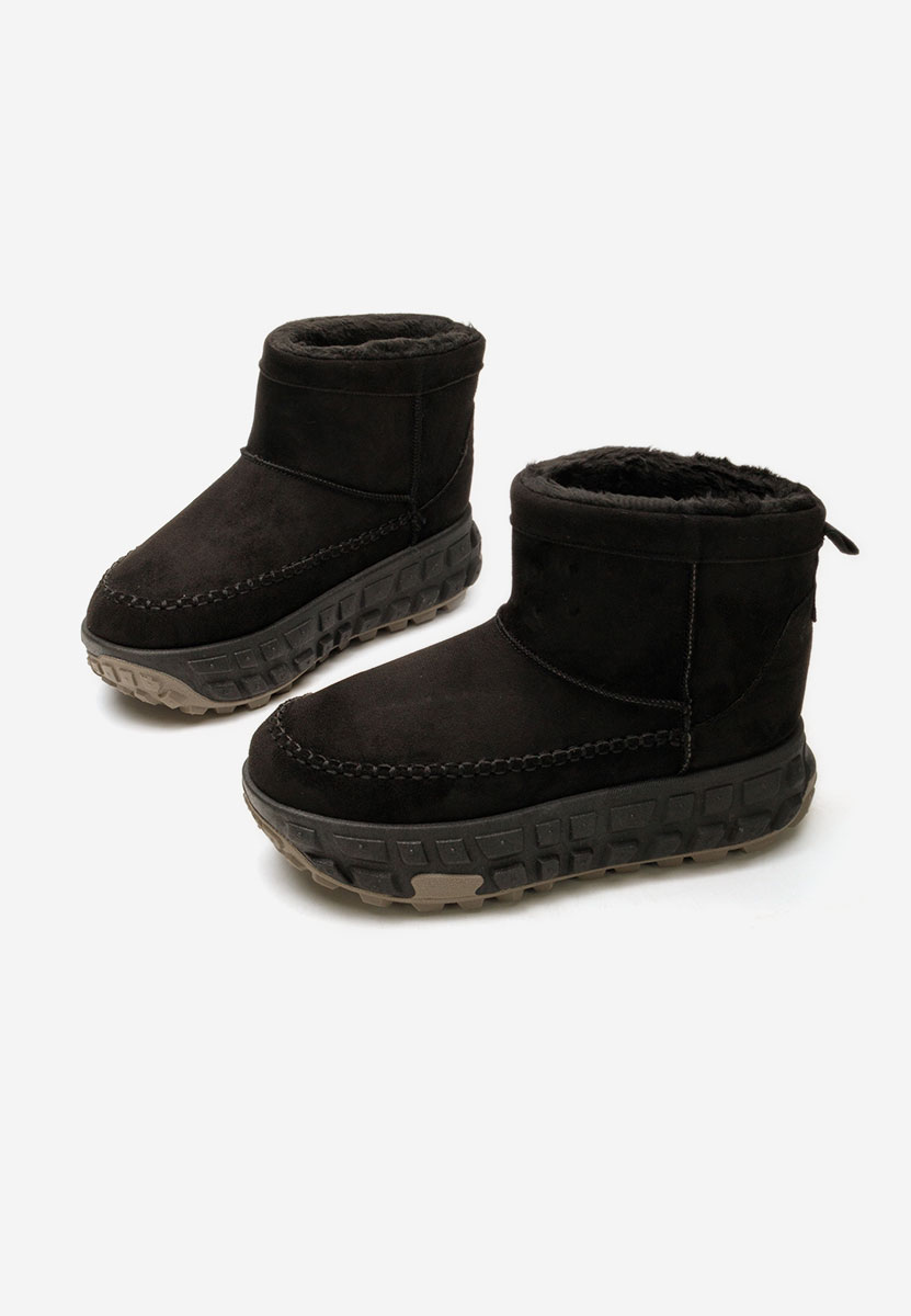 Обувки на платформа Novela черен