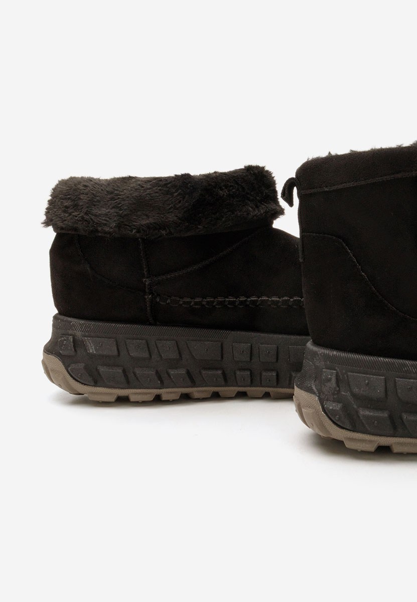 Обувки на платформа Novela черен