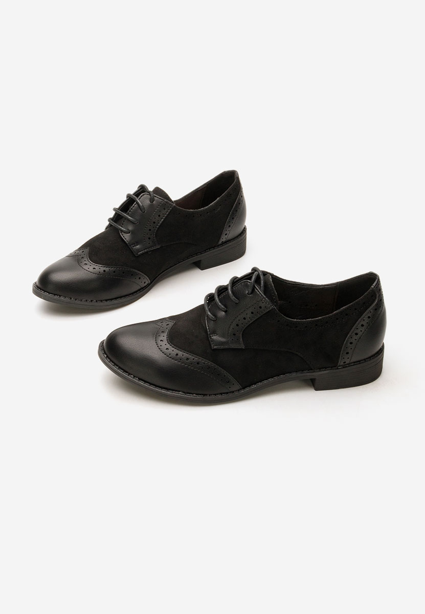 Дамски обувки brogue Aleena черни