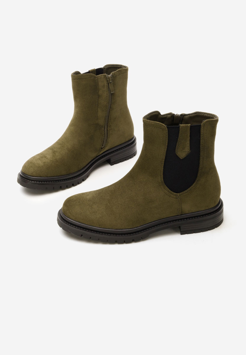 Дамски боти Nevea зелен