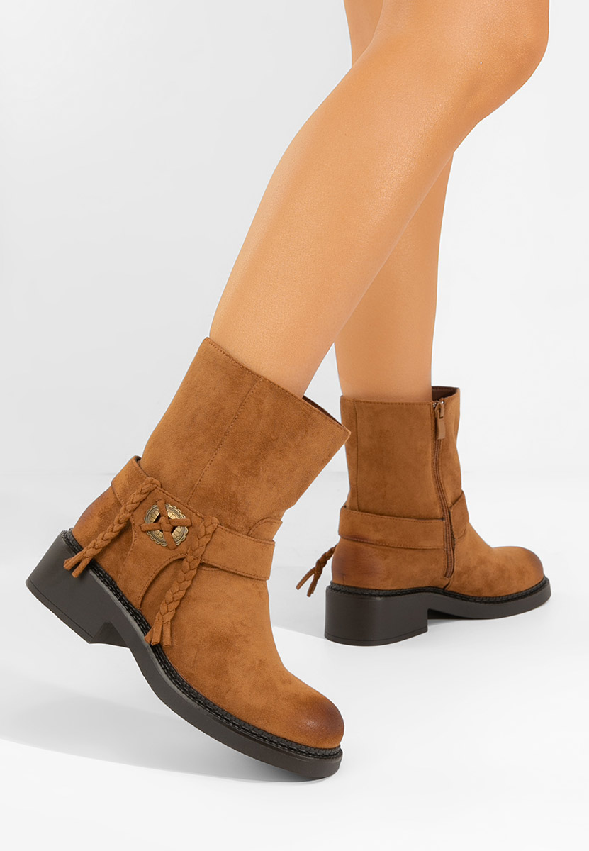 Дамски боти Alasika камел