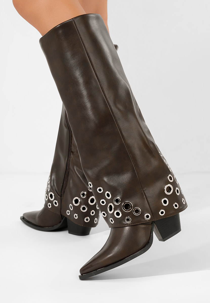 Чизми на ток Tovia кафяв