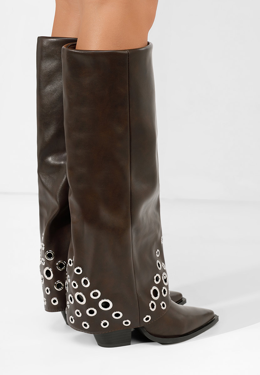 Чизми на ток Tovia кафяв