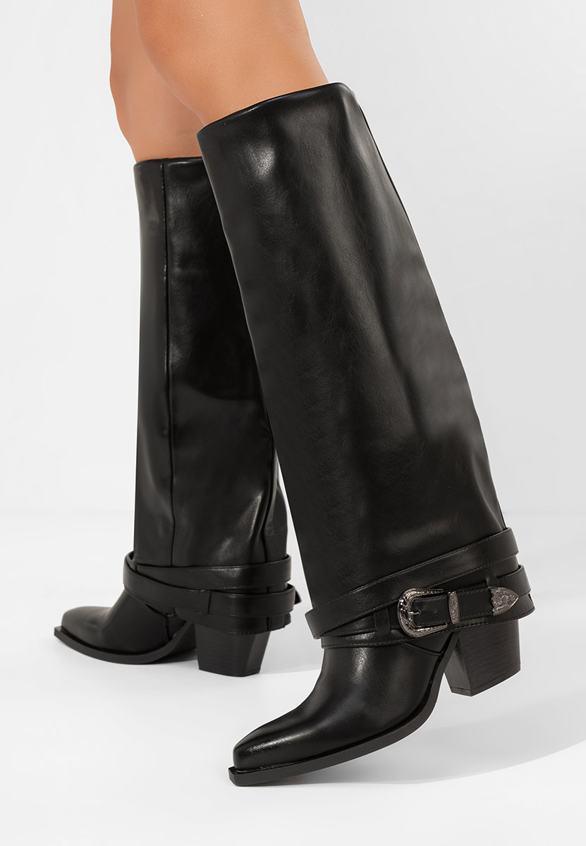 Чизми на ток Bretia черна