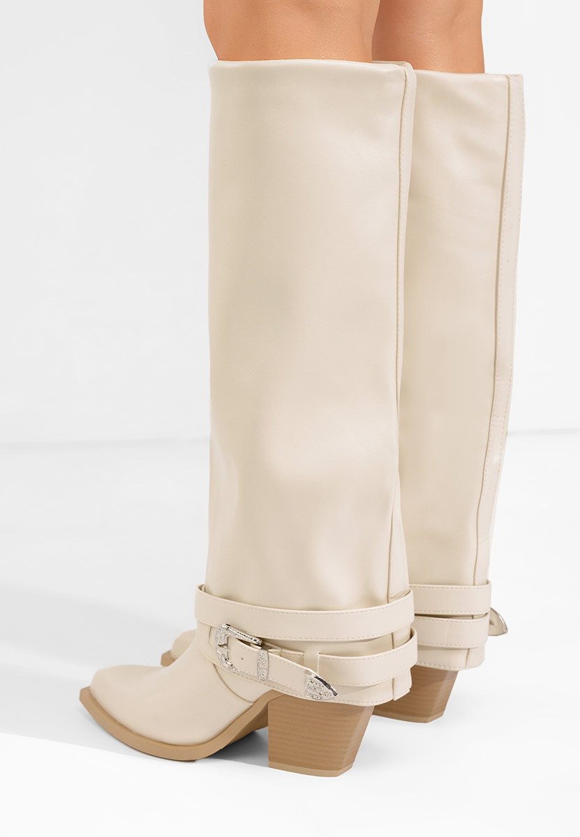 Чизми на ток Bretia бежов