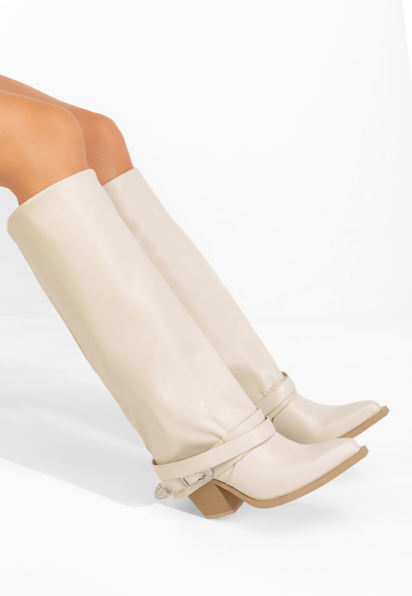 Чизми на ток Bretia бежов