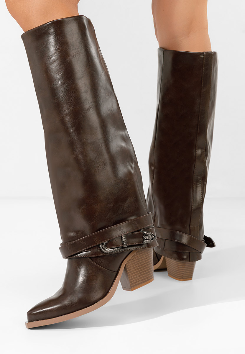 Чизми на ток Bretia кафяв