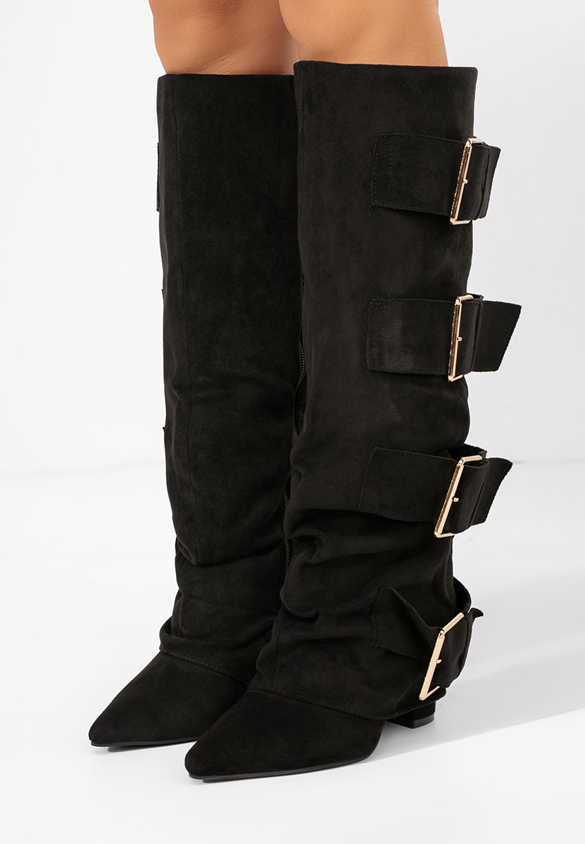 Чизми на ток Jefery V2 черен