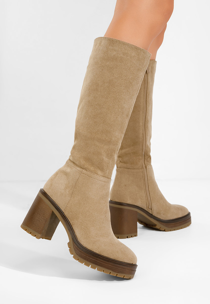 Чизми на ток Darrina V2 каки