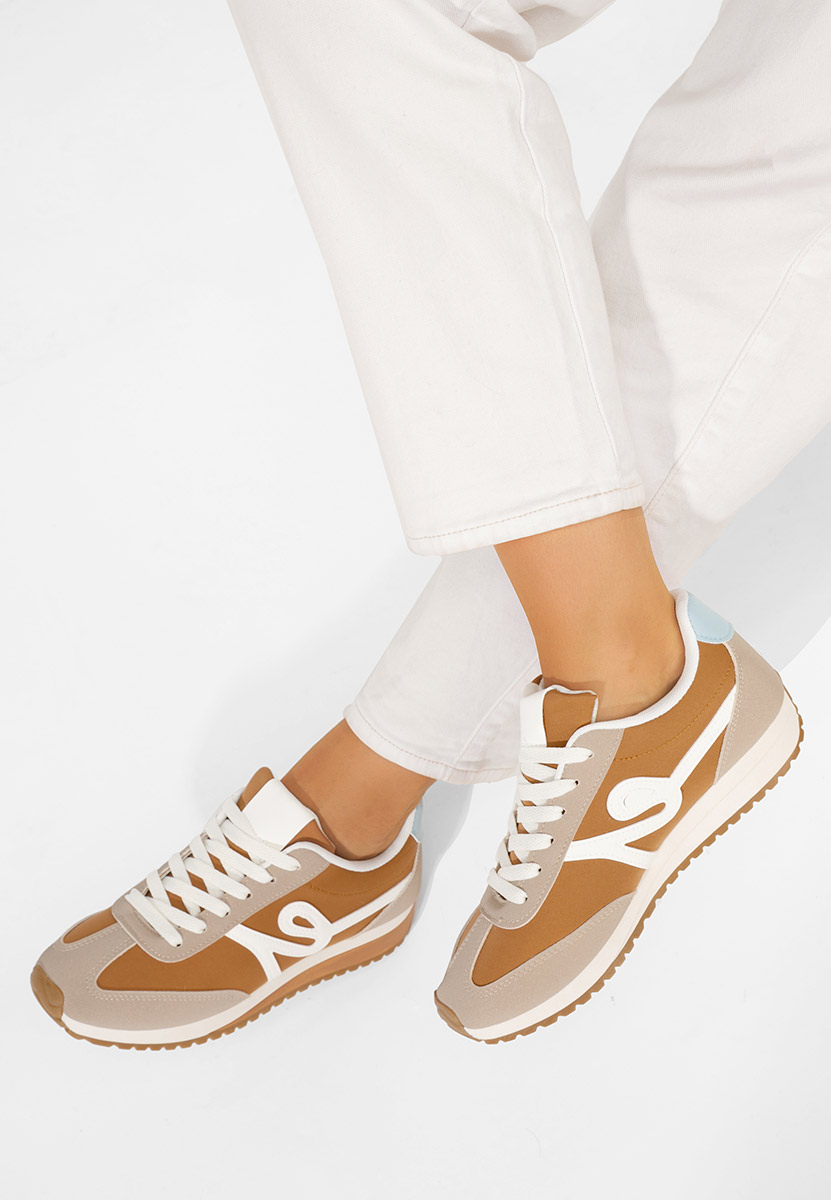 Дамски сникърси Trinidad кафяв