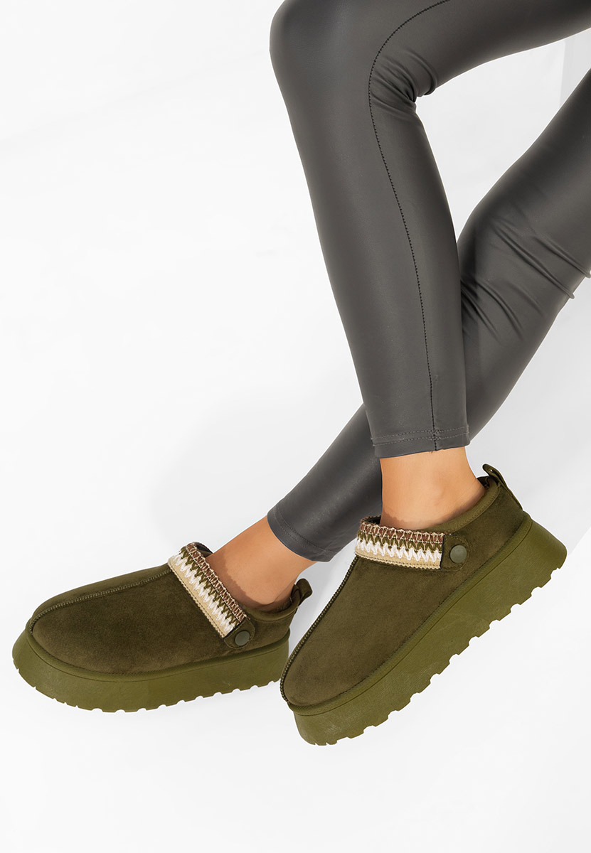 Дамско сабо Frovia зелен