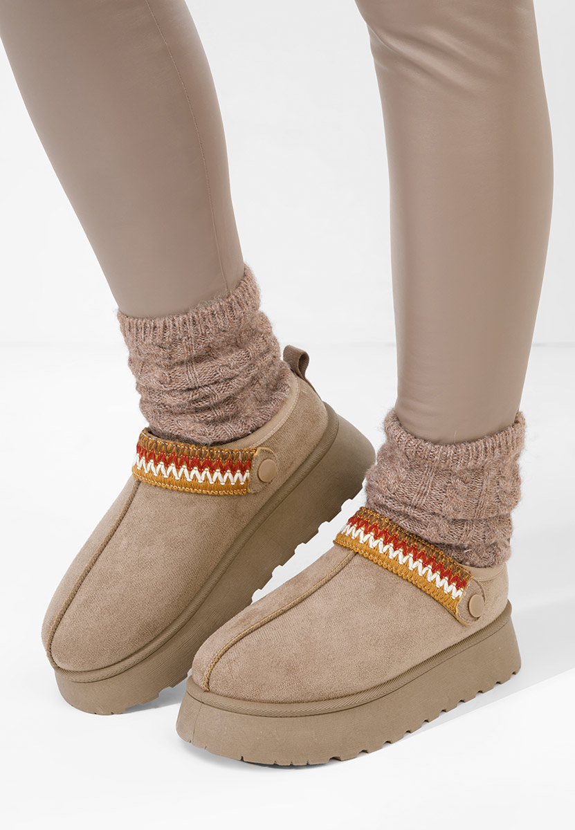 Дамско сабо Frovia каки