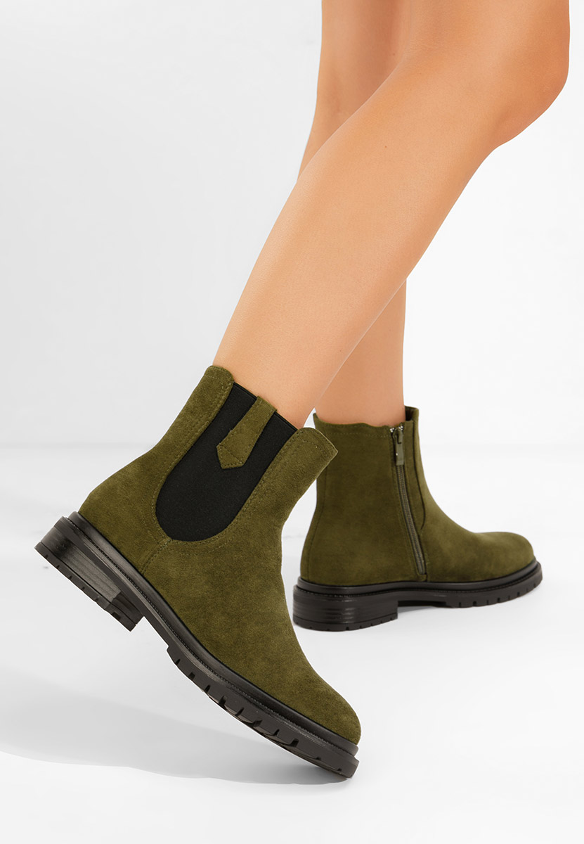 Дамски боти Nevea зелен