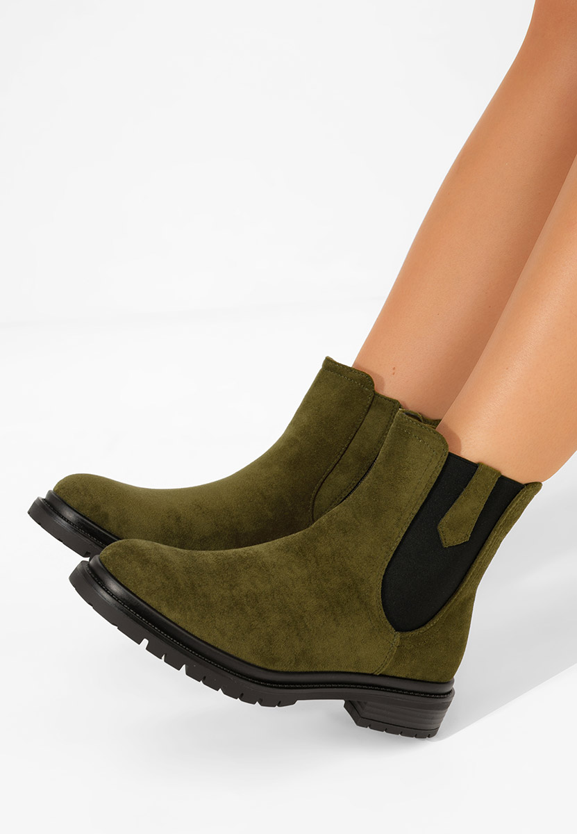 Дамски боти Nevea зелен