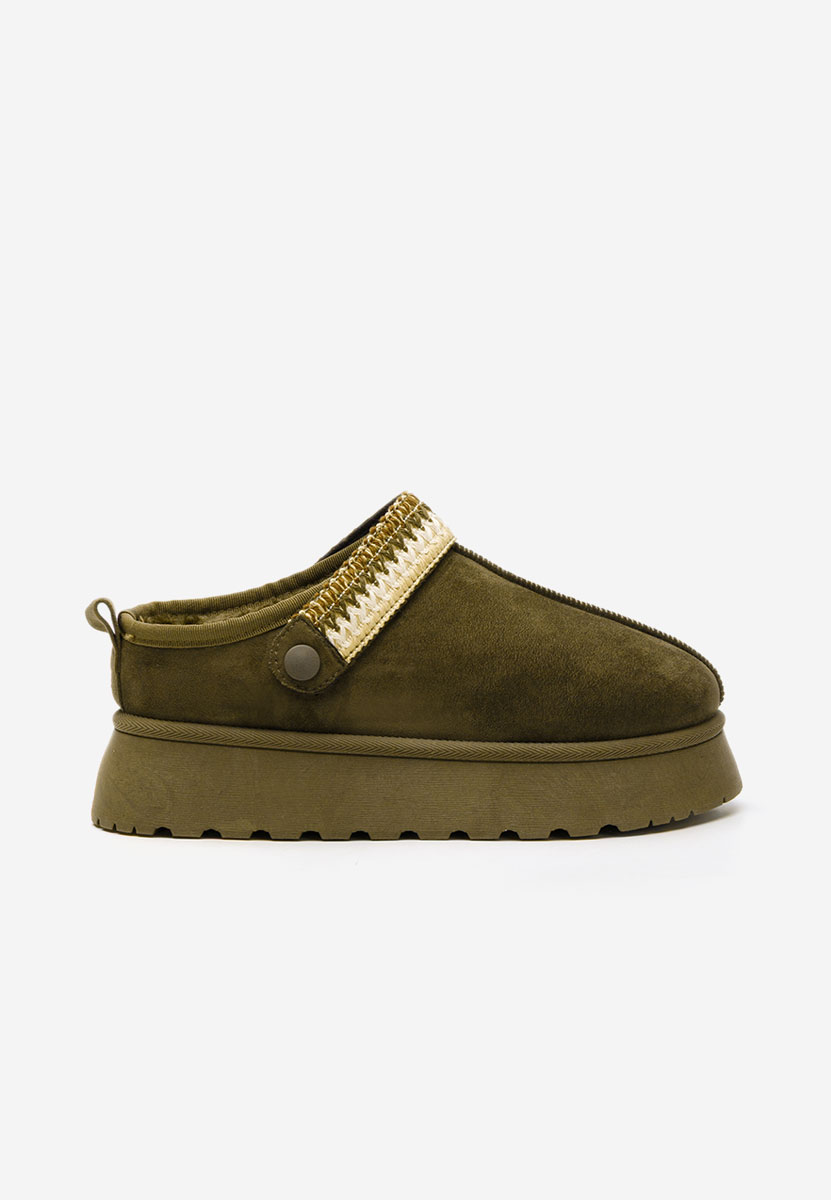 Дамско сабо Frovia зелен