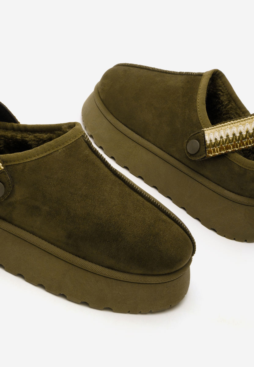 Дамско сабо Frovia зелен