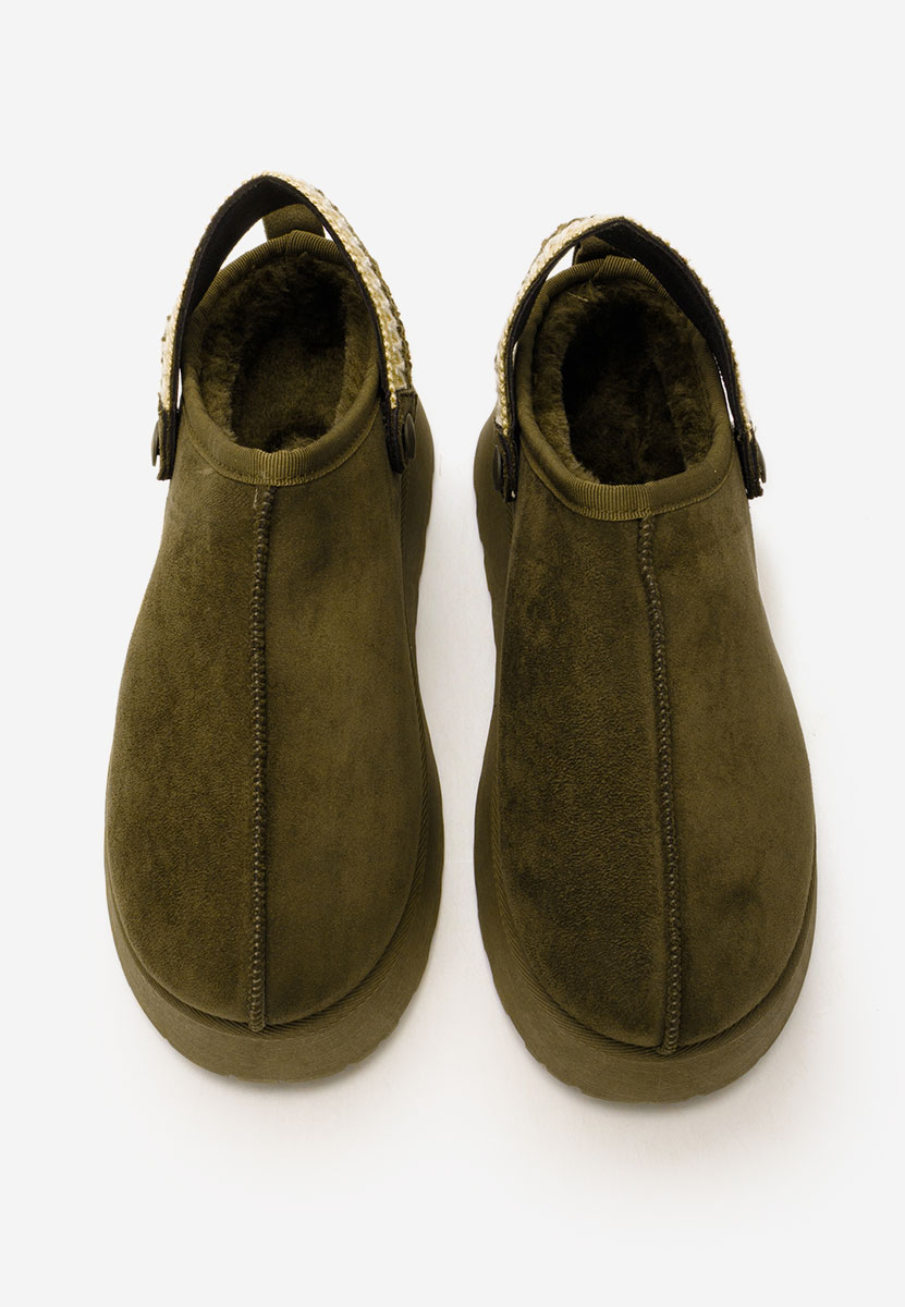 Дамско сабо Frovia зелен