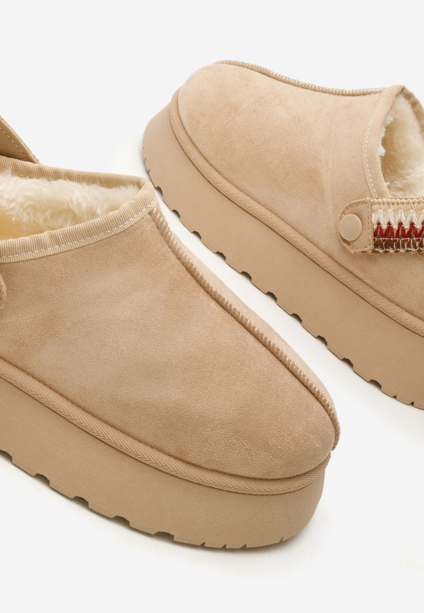 Дамско сабо Frovia бежов