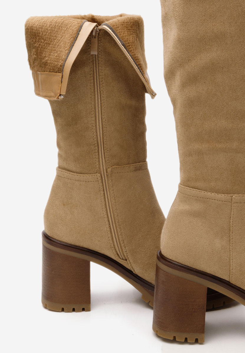 Чизми на ток Darrina V2 каки