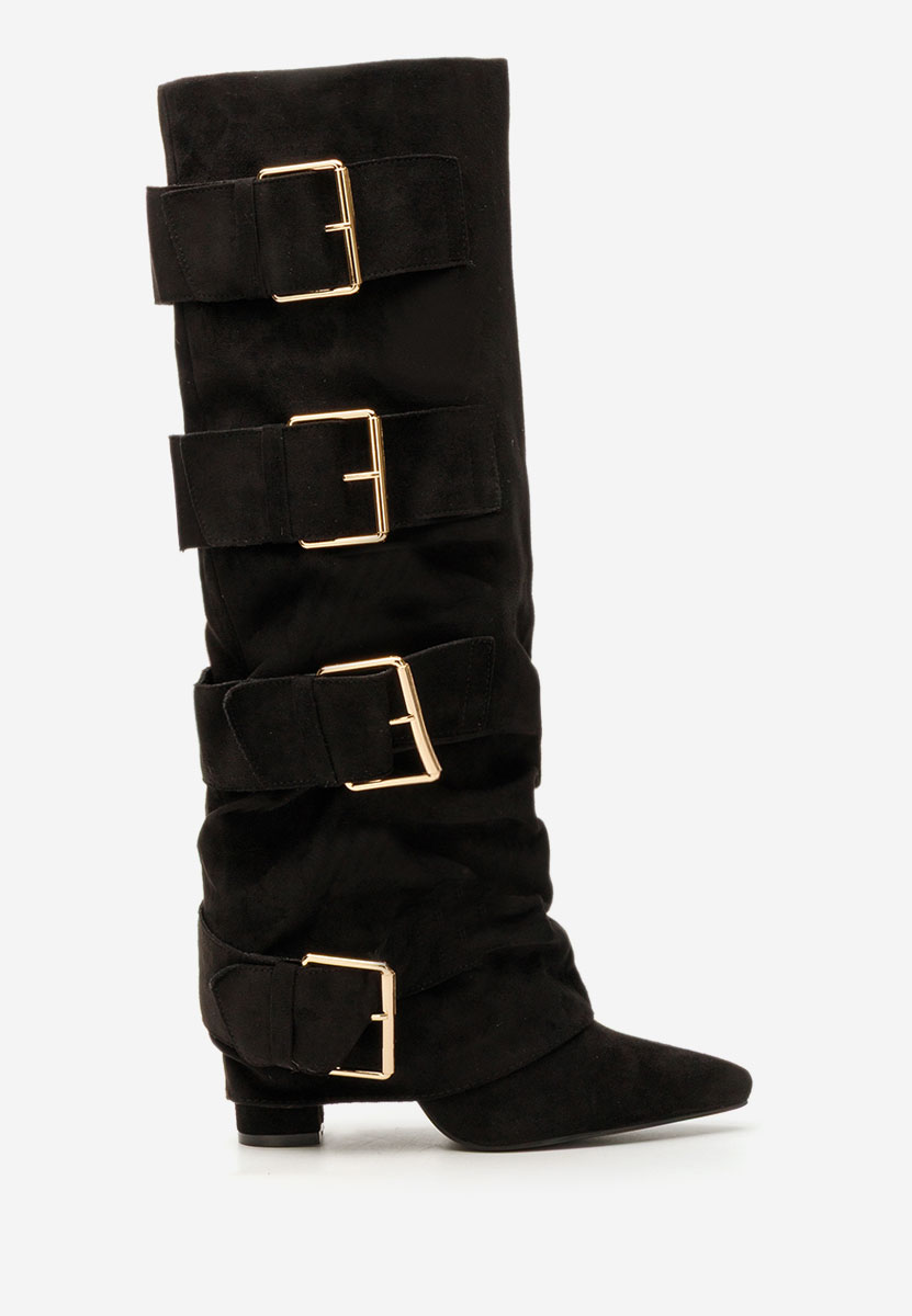 Чизми на ток Jefery V2 черен