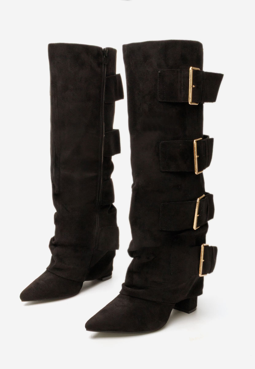 Чизми на ток Jefery V2 черен