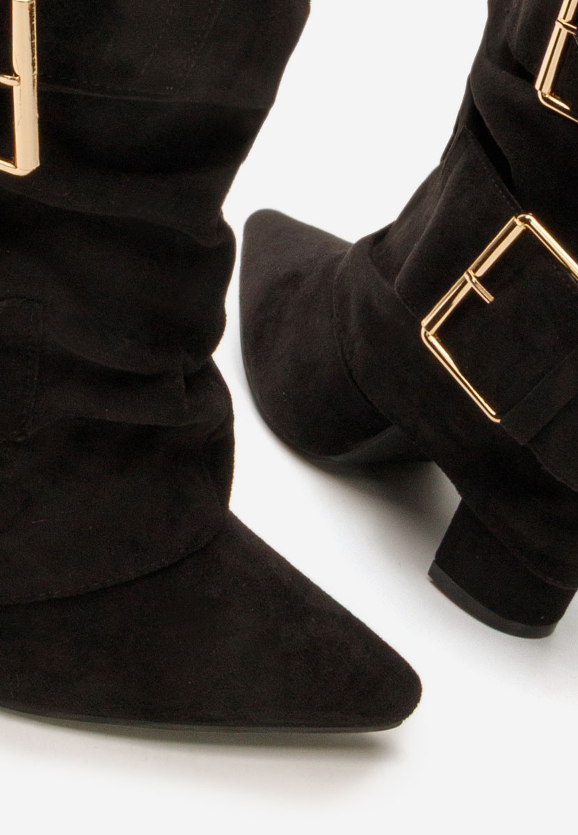 Чизми на ток Jefery V2 черен