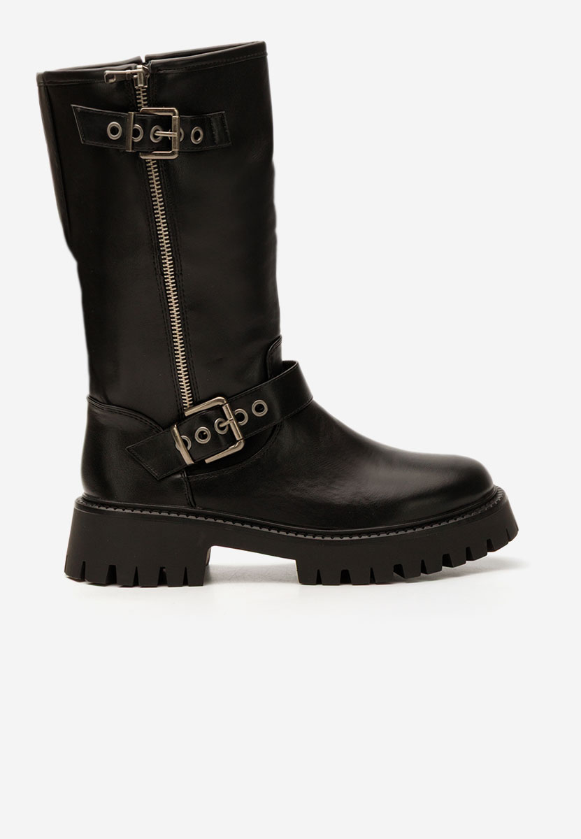 Дамски ботуши Floriva черен