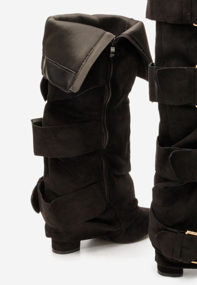 Чизми на ток Jefery V2 черен