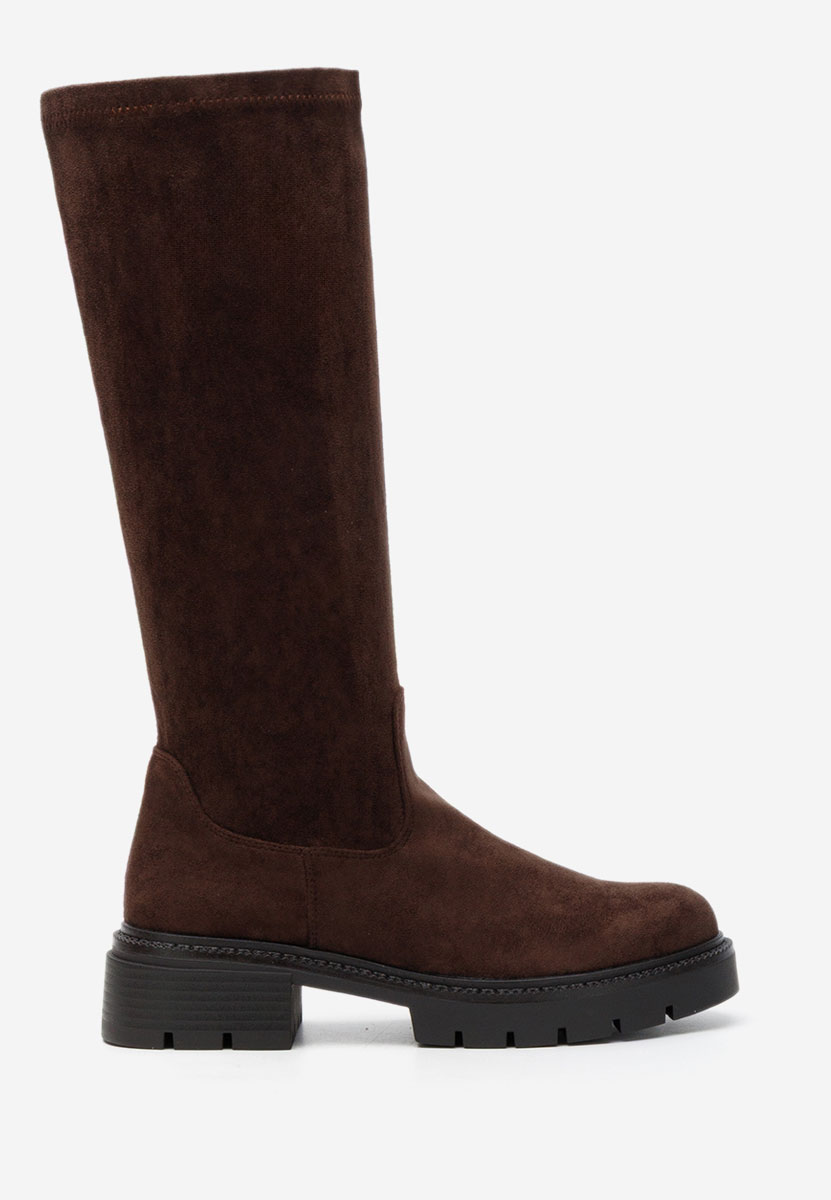 Дамски ботуши Nicoua кафяв