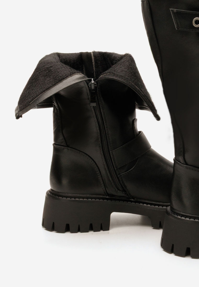 Дамски ботуши Floriva черен