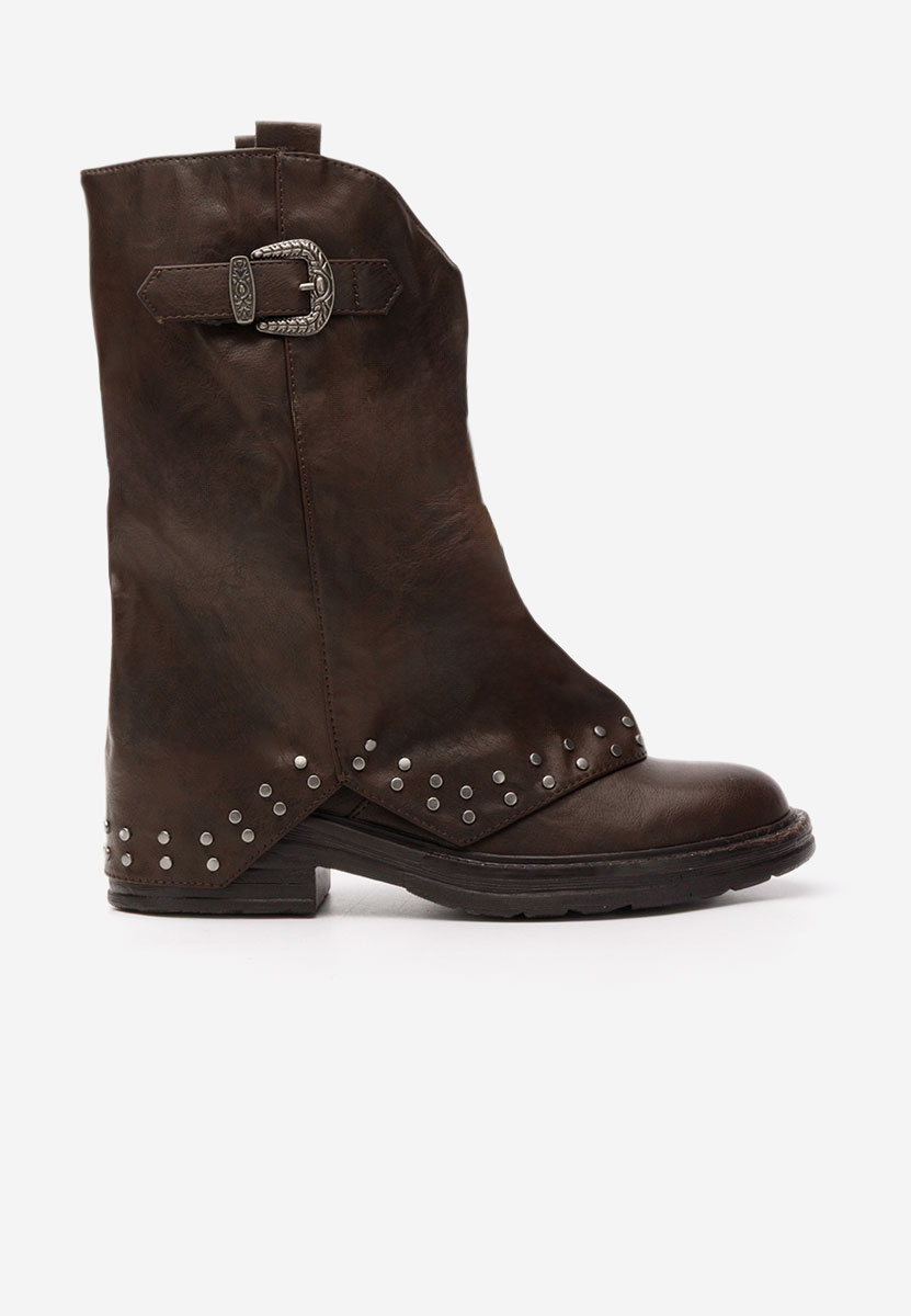 Дамски ботуши Arvion кафяв